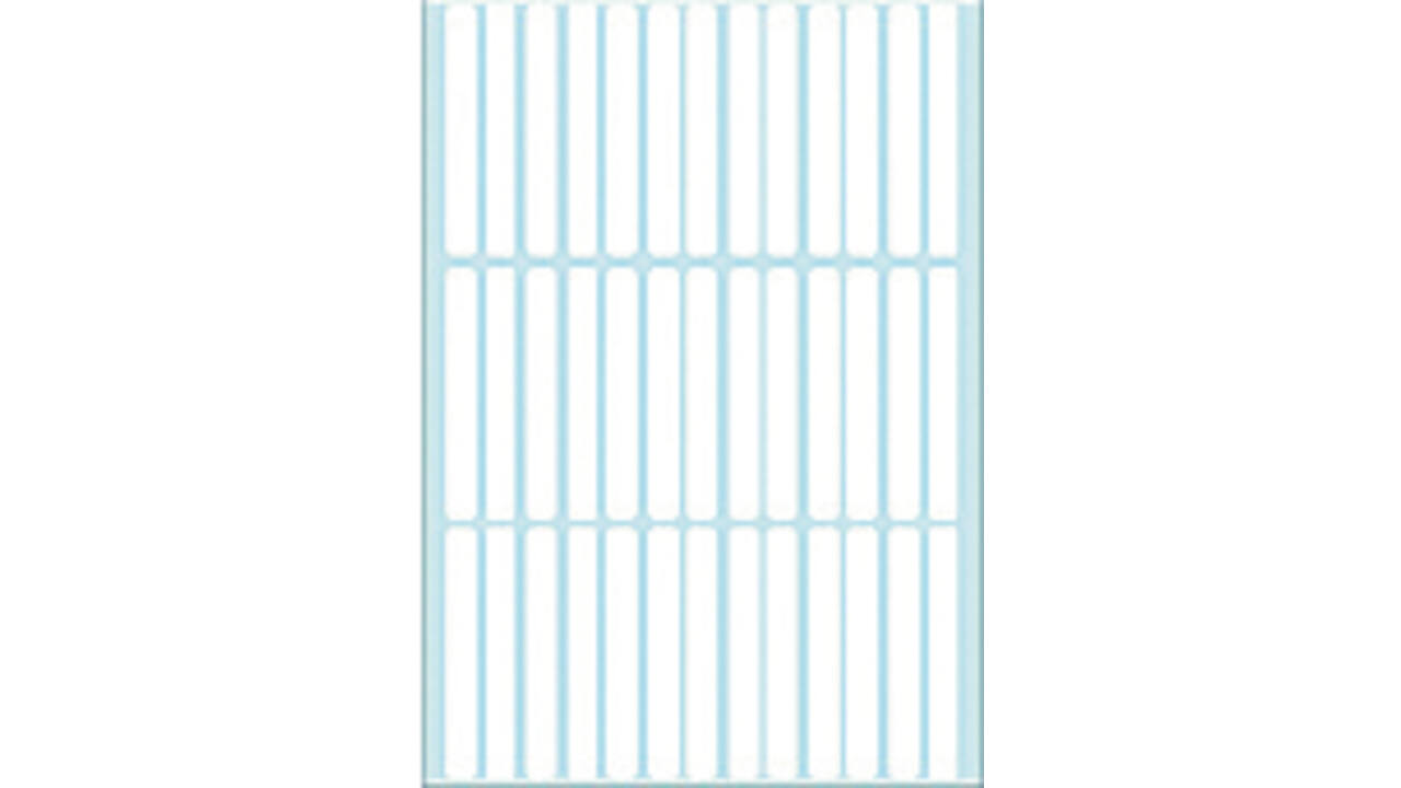 Etiket HERMA 2530 6x50mm wit 1248 stuks