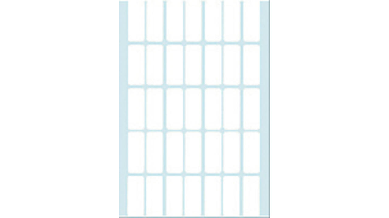 Etiket HERMA 2350 12x30mm wit 1120 stuks