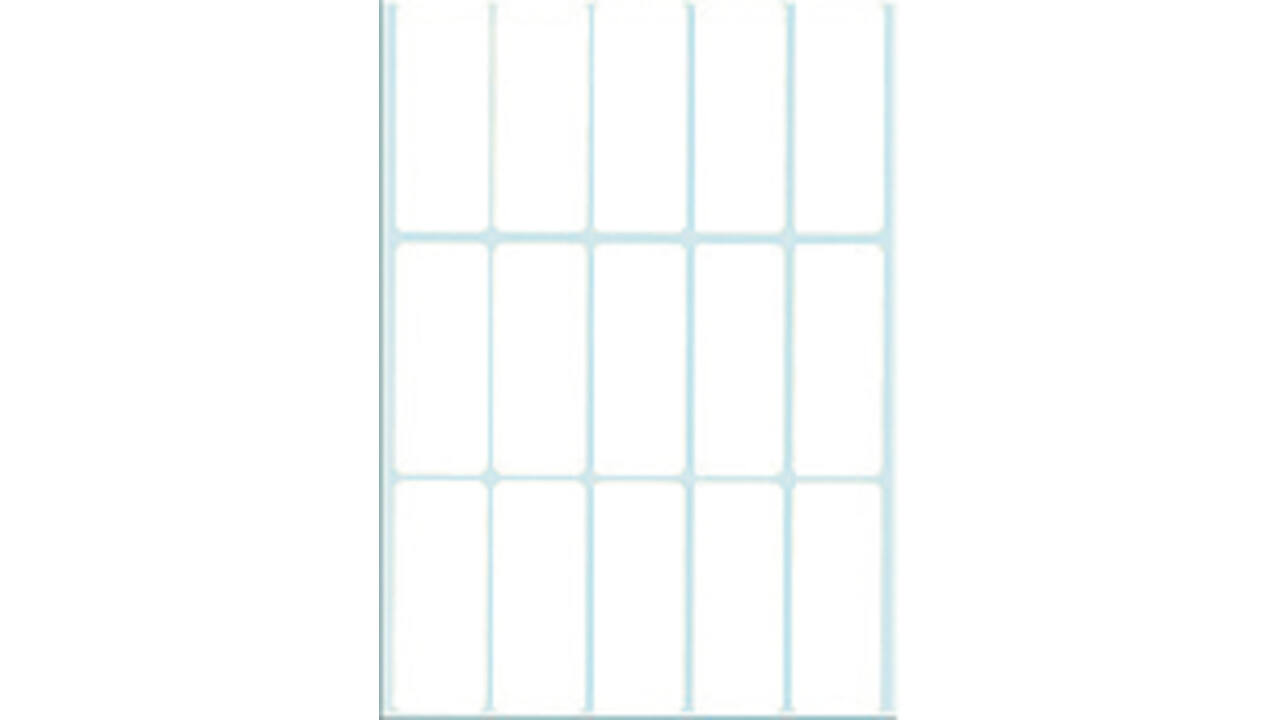 Etiket HERMA 2410 20x50mm wit 480 stuks