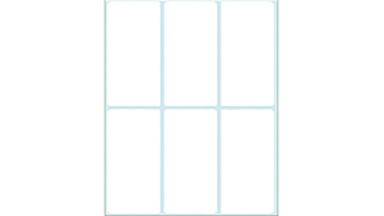 Etiket HERMA 2480 34x67mm wit 192 stuks