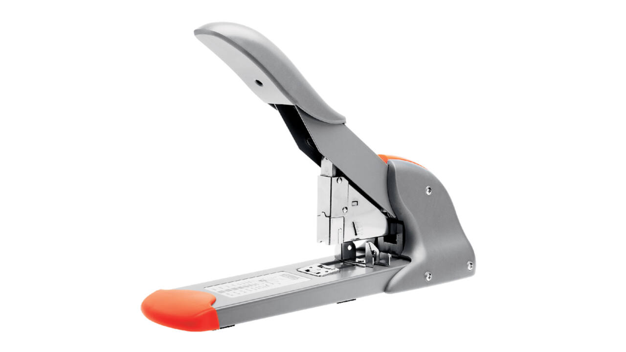 Nietmachine Rapid Fashion Heavy Duty HD210 zilver/oranje