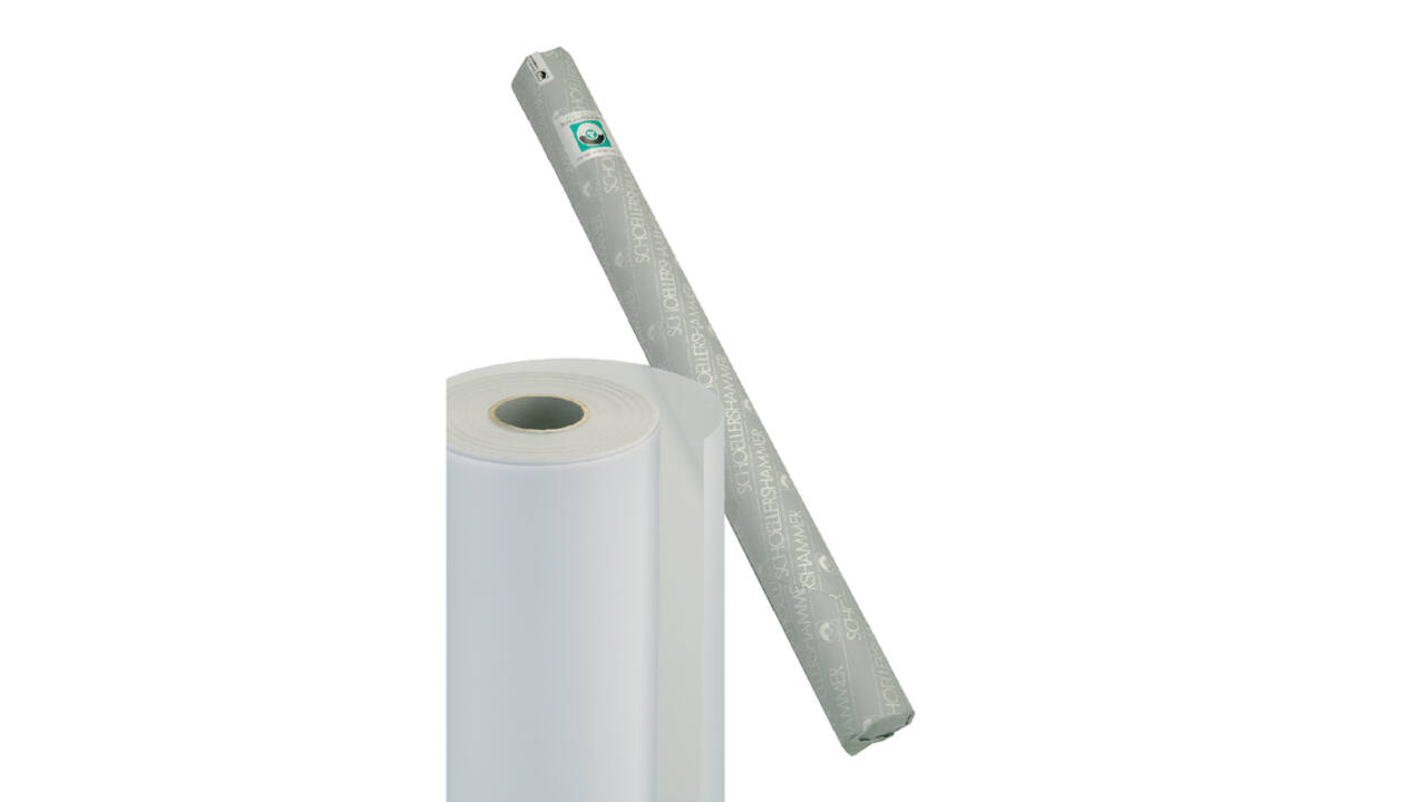 Tekenpapier Schoellershammer 91cmx20m 80-85gr transparant
