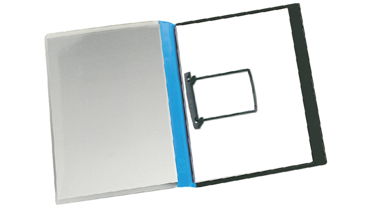 Rapportenmap met JalemaClip A4 10 stuks Blauw