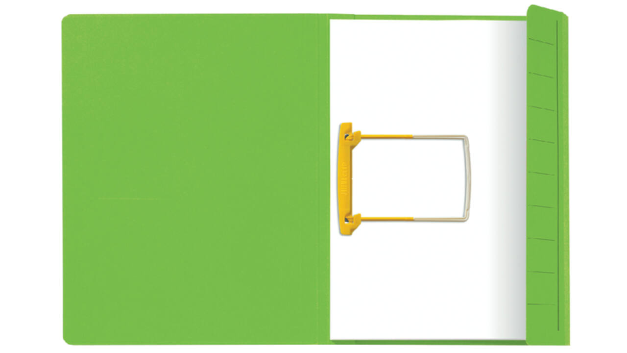 Clipmap Secolor A4 100% gerecycled karton 250gr groen verpakt per 50 stuks