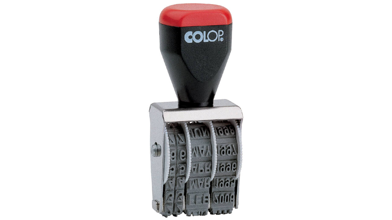 Datumstempel Colop 05000 band Nederlands