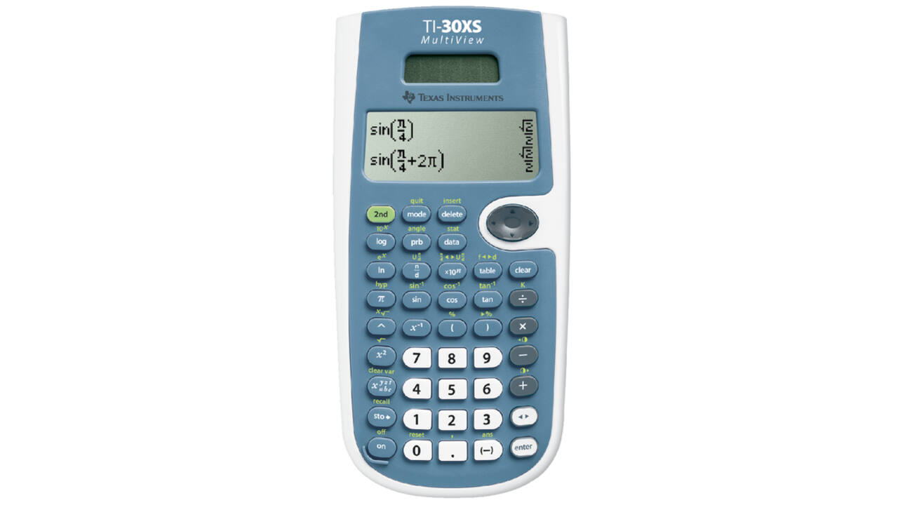 Rekenmachine TI-30XS solar multiview