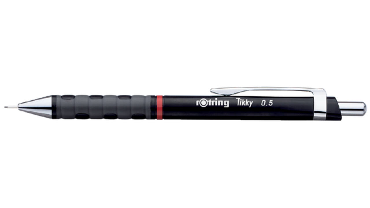 Vulpotlood rOtring Tikky 0.5mm zwart