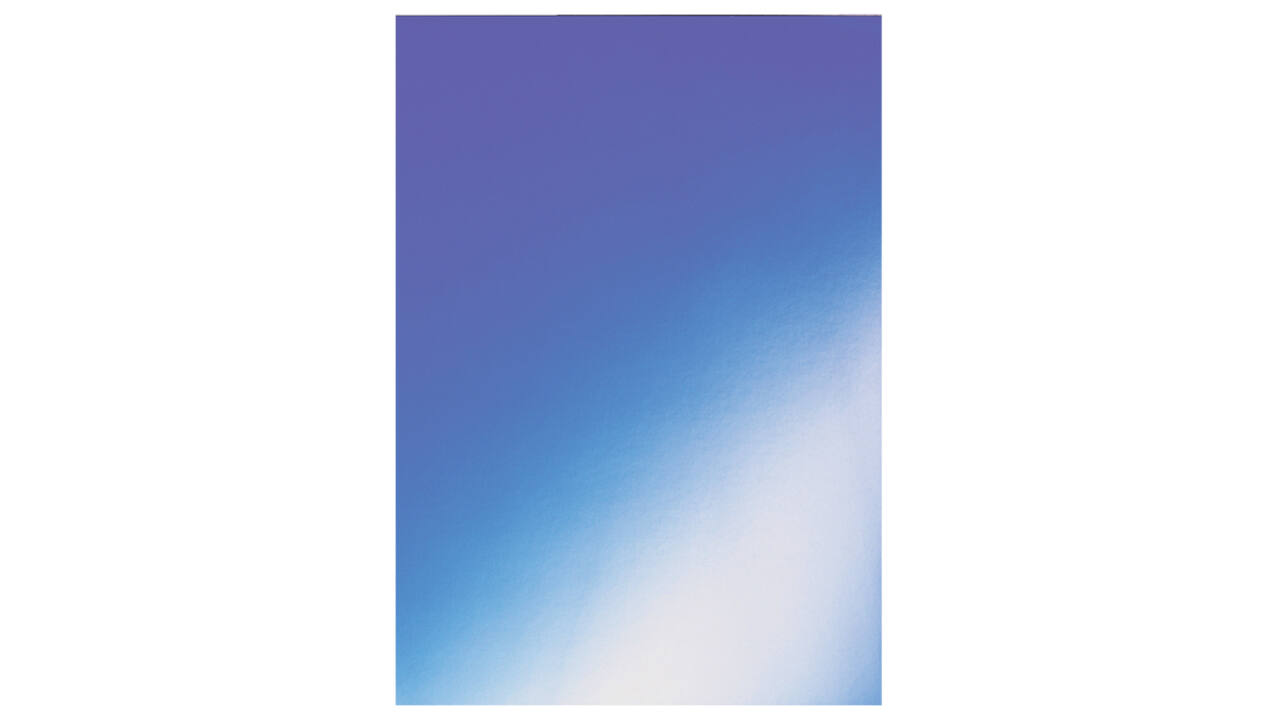 Voorblad GBC A4 chromo karton 250gr blauw 100 stuks