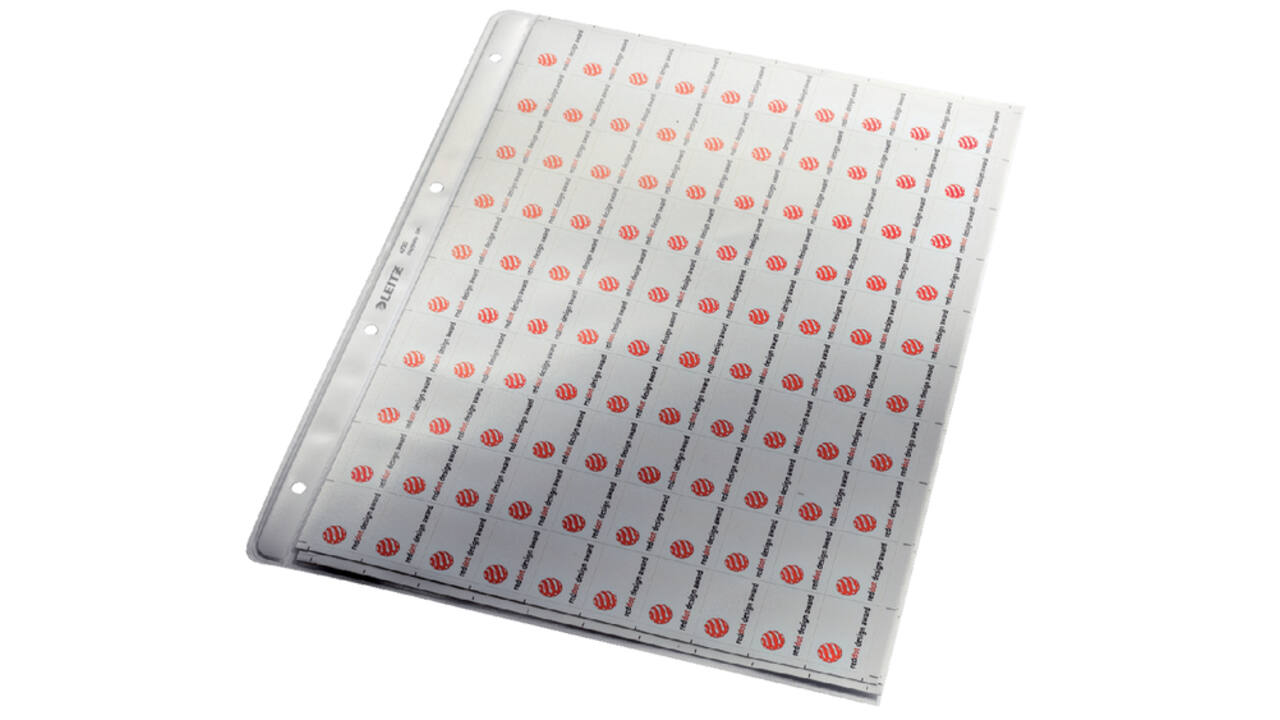 Showtas Leitz Premium copy safe 0.13mm 4-gaats PP A4 transparant 100 stuks