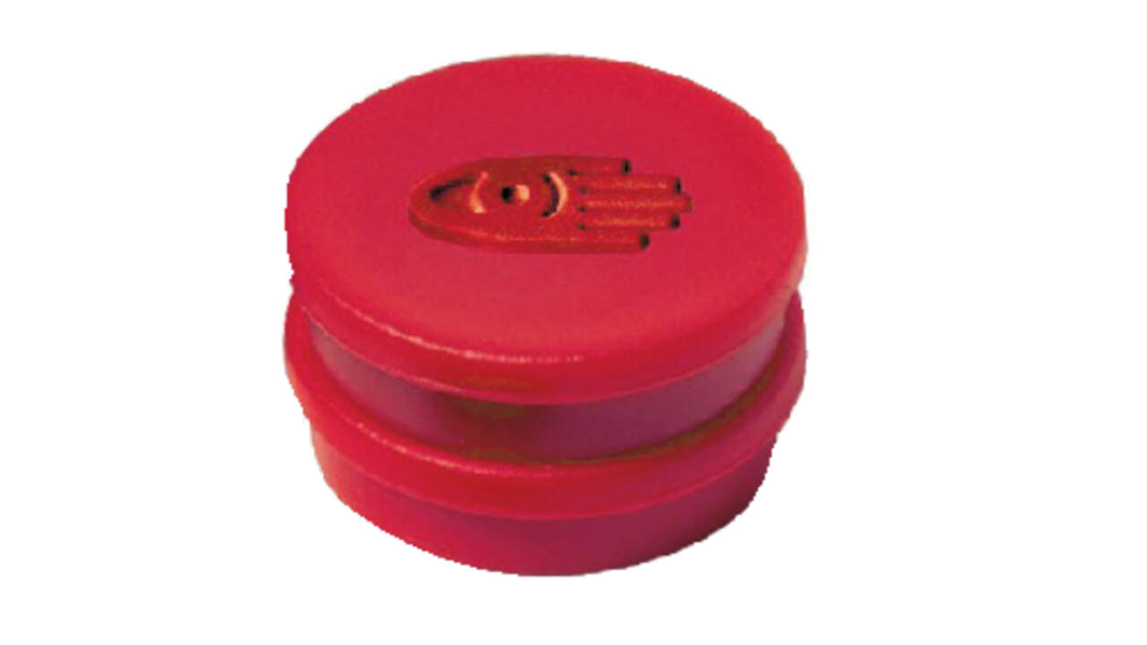 Magneet Legamaster 20mm 250gr rood 10 stuks