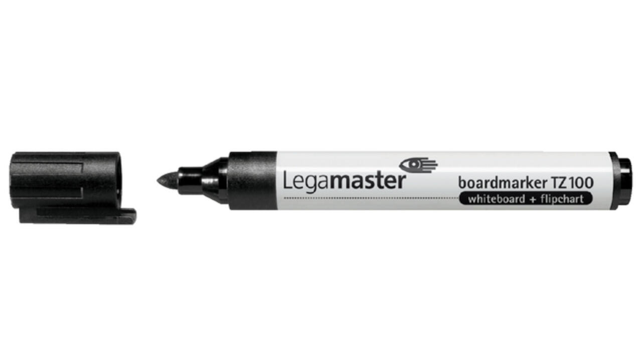 Whiteboardmarker Legamaster TZ 100 rond 1.5-3mm zwart