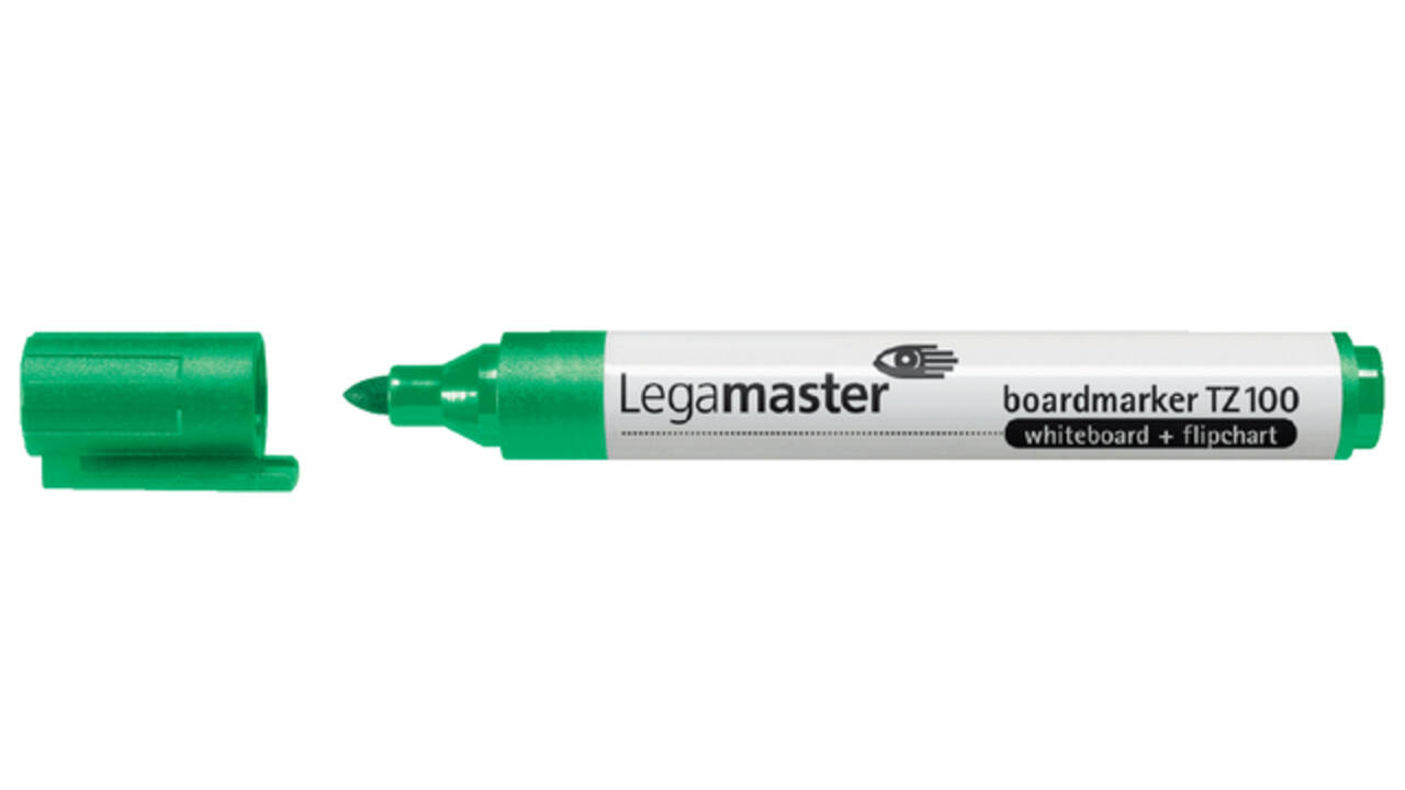 Whiteboardmarker Legamaster TZ 100 rond 1.5-3mm groen
