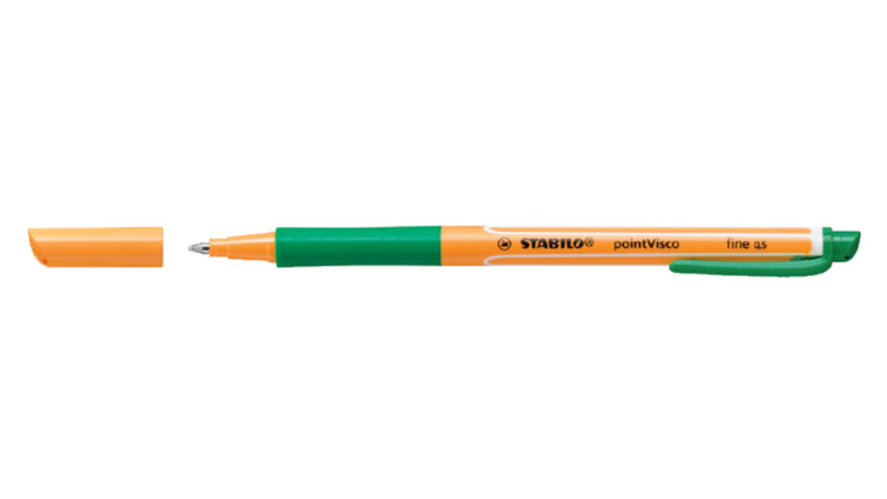 Rollerpen STABILO PointVisco 1099/36 fijn groen