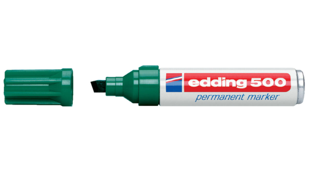 Viltstift edding 500 schuin 2-7mm groen