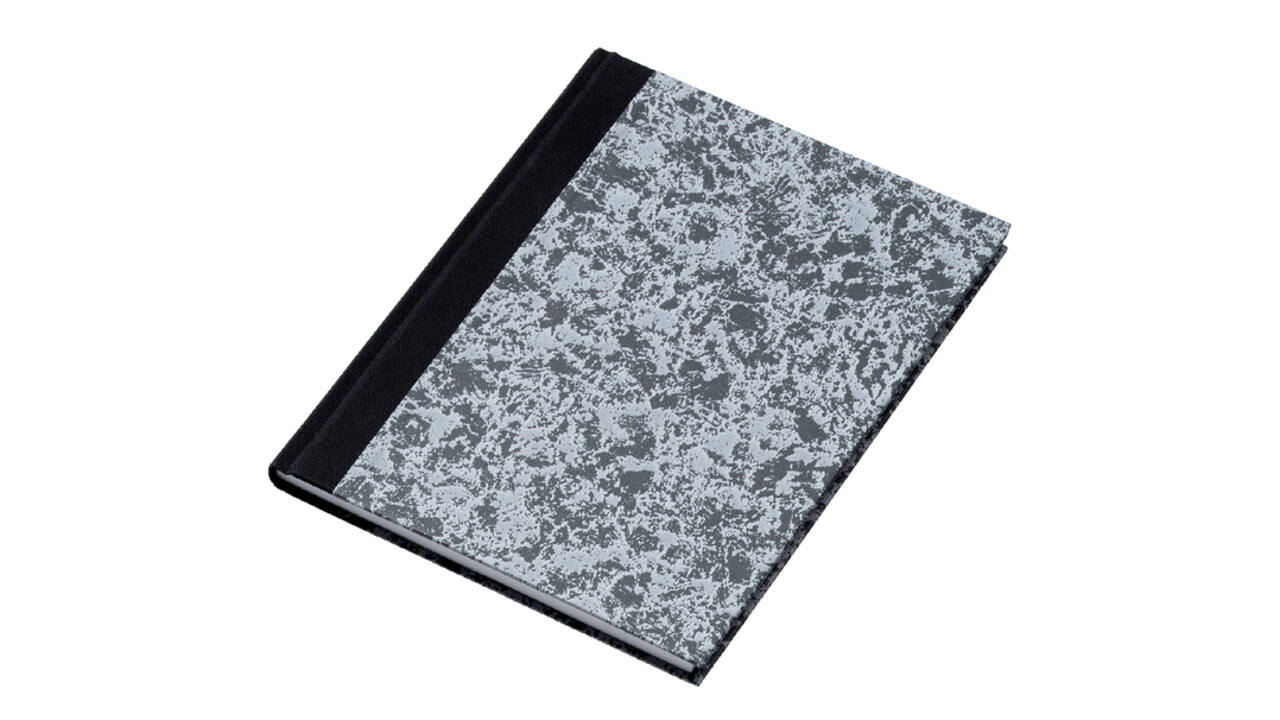 Notitieboek Djois Atlanta Excellent genaaid 210x165mm 288blz lijn grijs