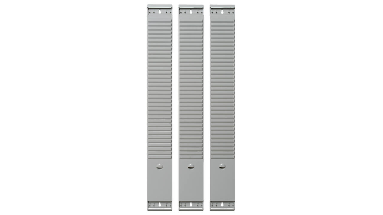 Planbordelement Djois formaat 3 77mm 50 sleuven grijs