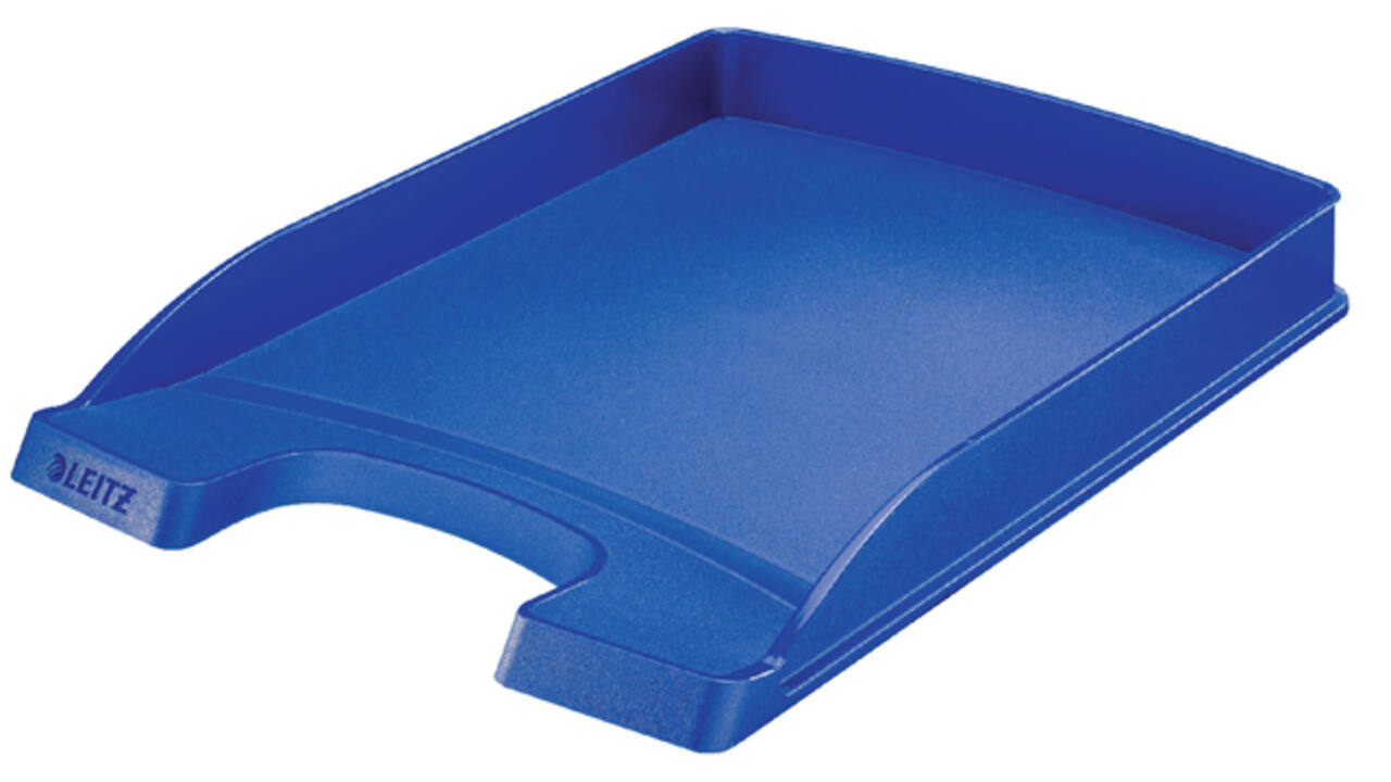 Brievenbak Leitz Plus Slim A4 blauw