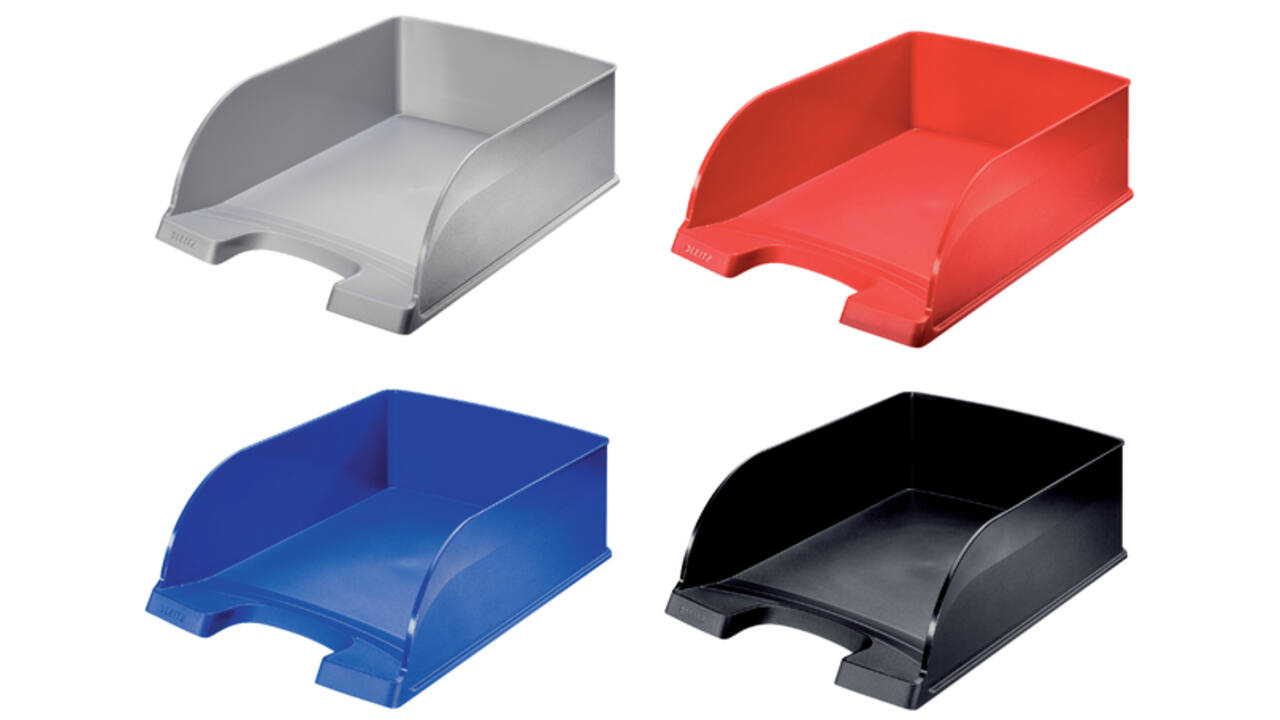 Brievenbak Leitz Plus Jumbo A4 zwart