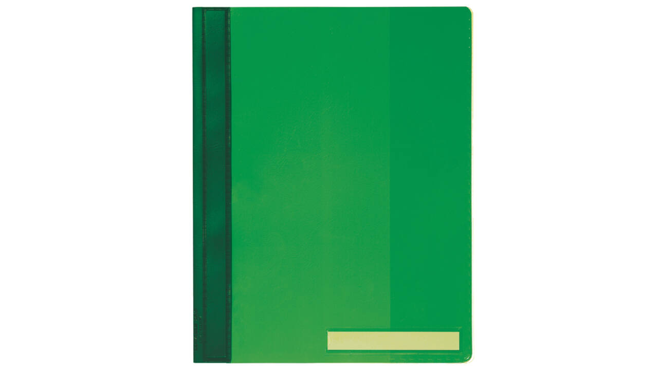Snelhechter Durable A4 PVC extra breed groen