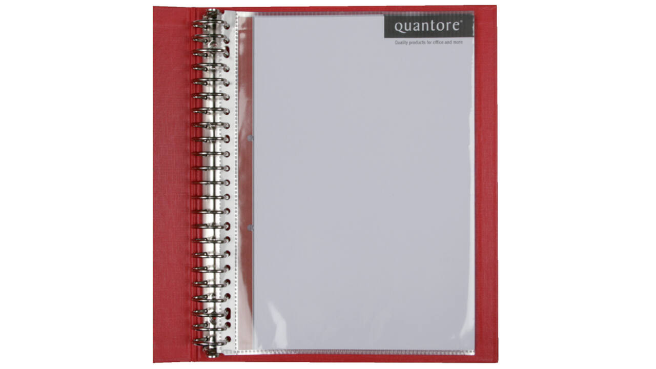 Showtas Quantore A4 23-gaats PP 0.08 glad 25 stuks