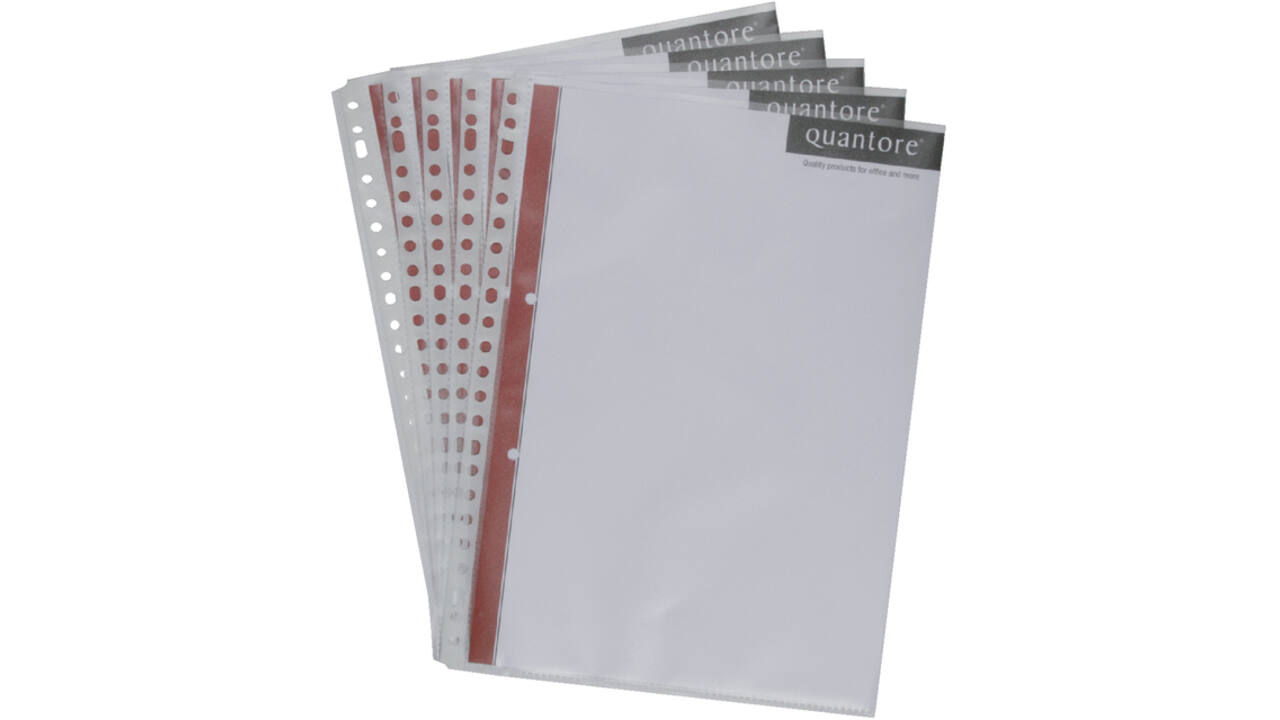 Showtas Quantore A4 23-gaats PP 0.08 nerf 25 stuks