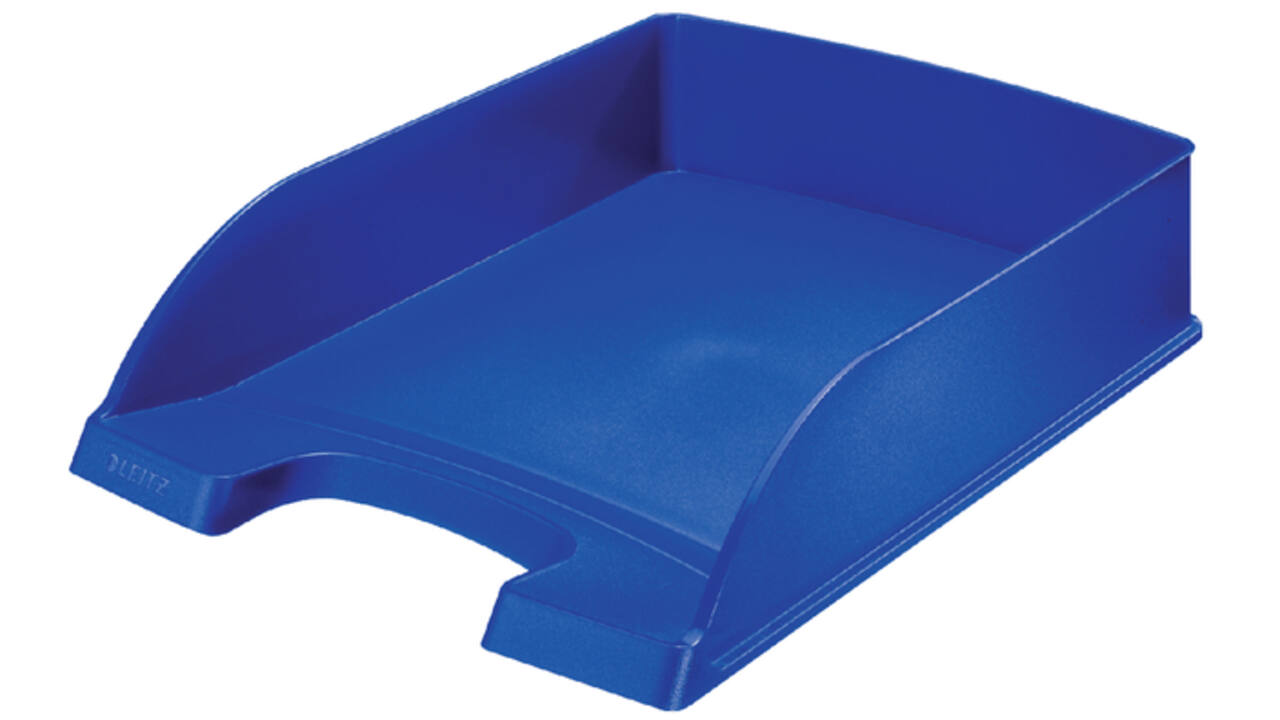 Brievenbak Leitz Plus standaard A4 blauw