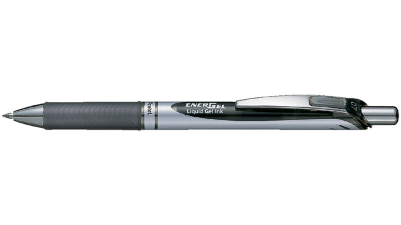 Gelschrijver Pentel BL77 Energel medium zwart