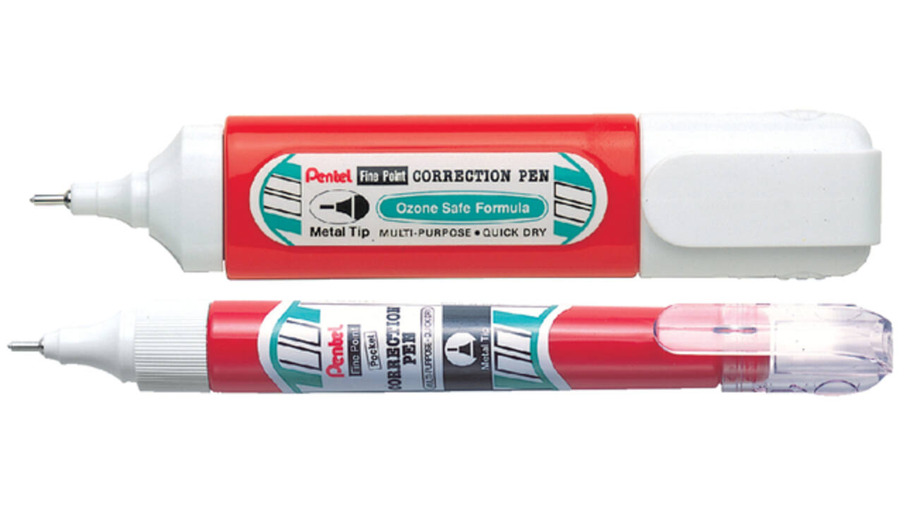 Correctiepen Pentel ZL63-W fluid 7ml