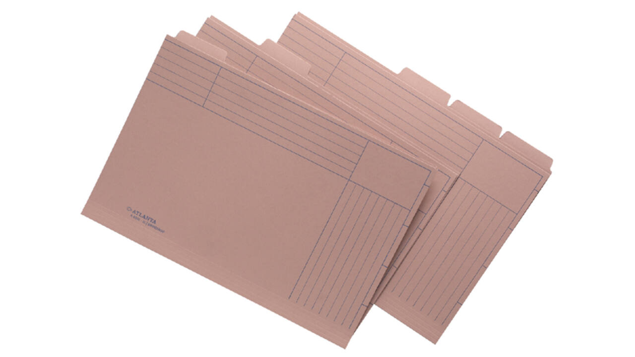 Binnenmap Djois met tabs folio beige