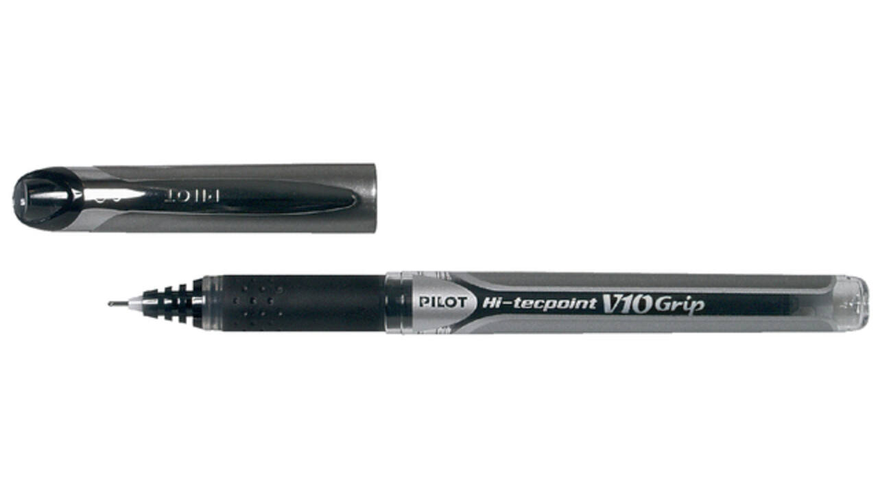 Rollerpen PILOT Hi-Tecpoint Grip V10 breed zwart