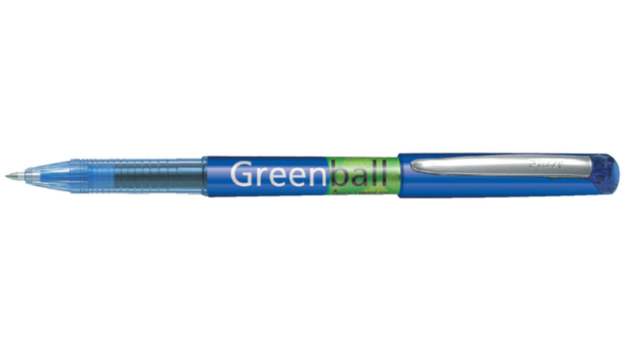 Rollerpen PILOT Greenball Begreen medium blauw