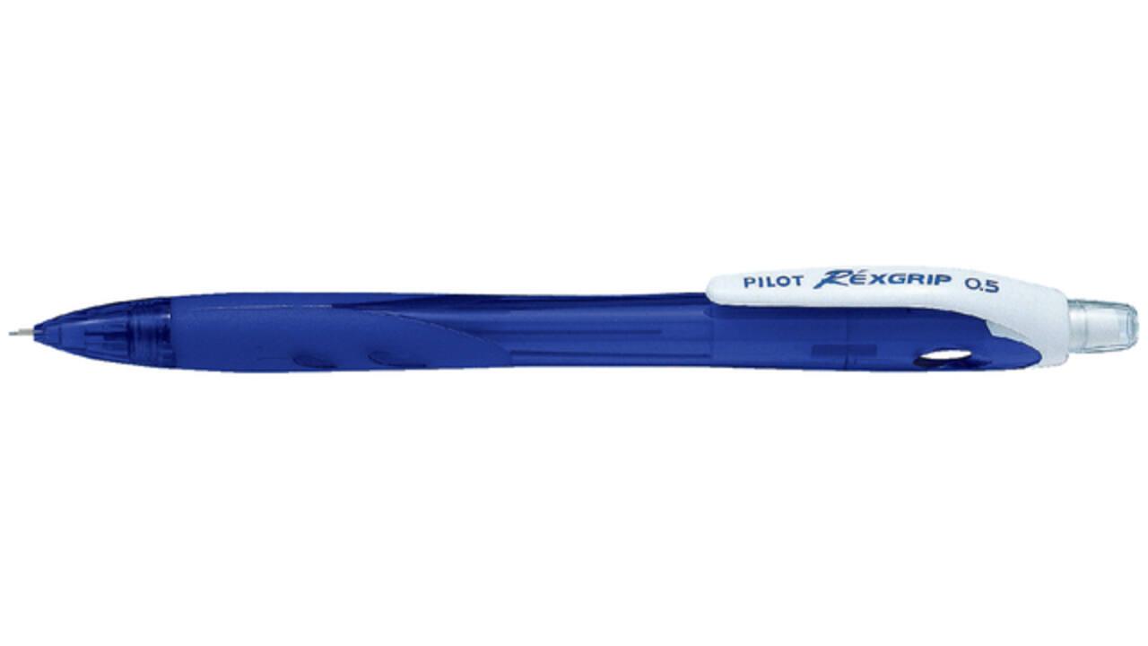 Vulpotlood PILOT Begreen Rexgrip HB 0.5mm blauw