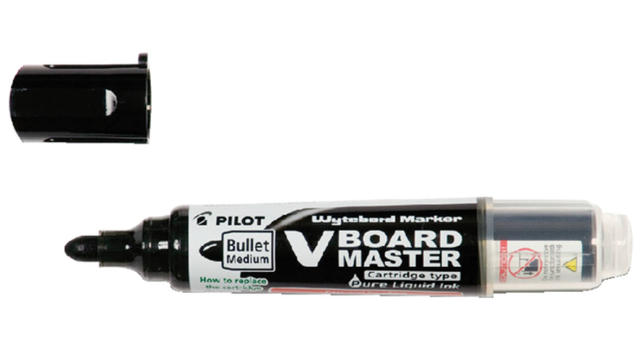 Whiteboardmarker PILOT Begreen rond medium zwart