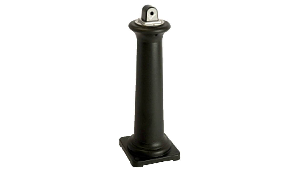 Asbak Rubbermaid Groundskeeper Tuscan vrijstaand zwart