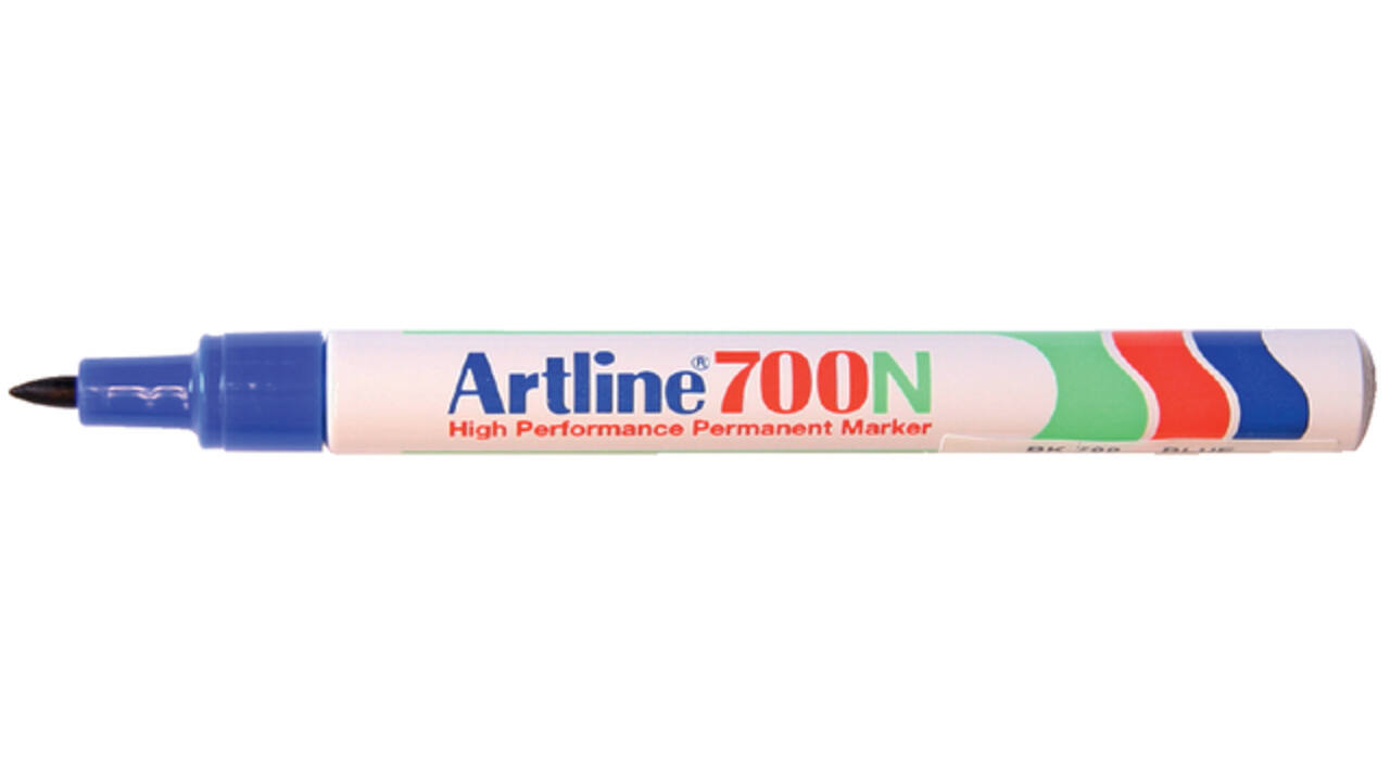 Viltstift Artline 700 rond 0.7mm blauw