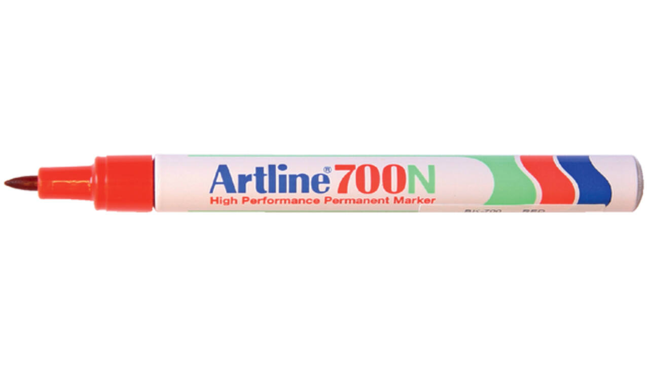 Viltstift Artline 700 rond 0.7mm rood
