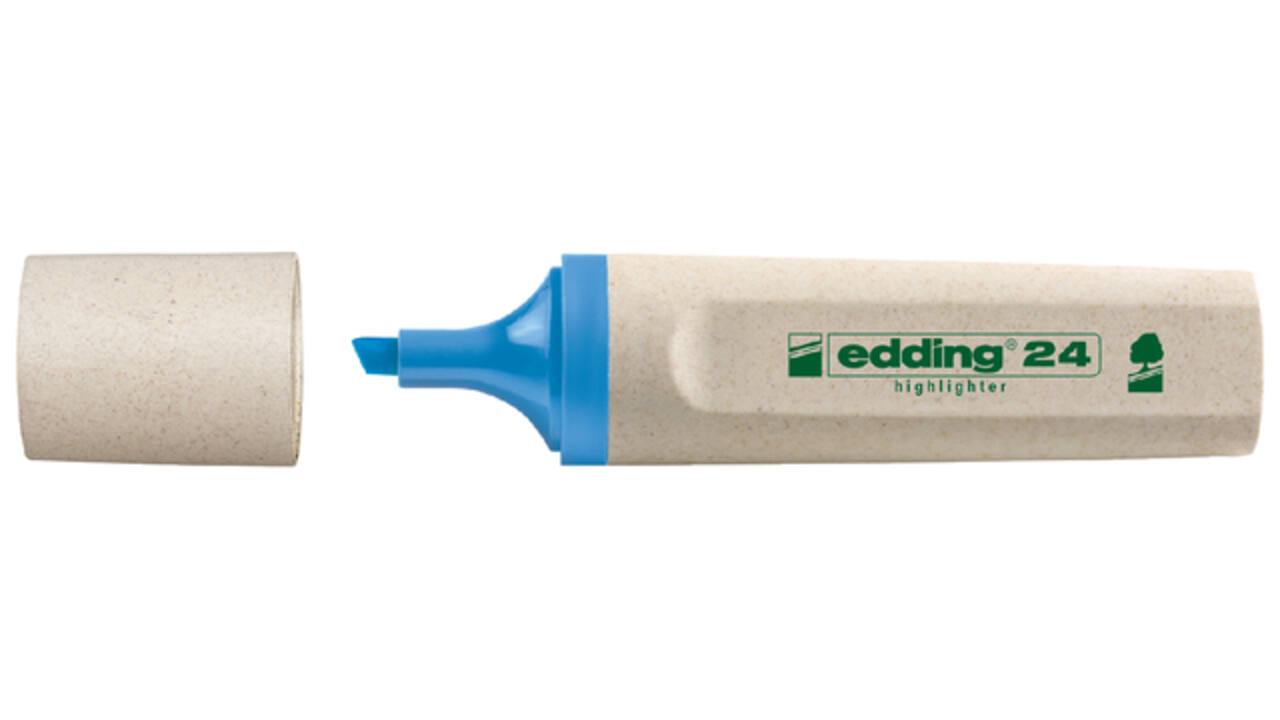 Markeerstift edding 24 EcoLine lichtblauw