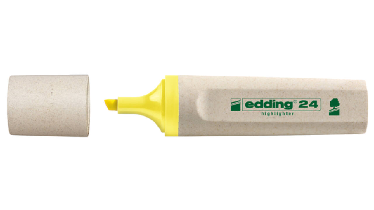 Markeerstift edding 24 EcoLine geel