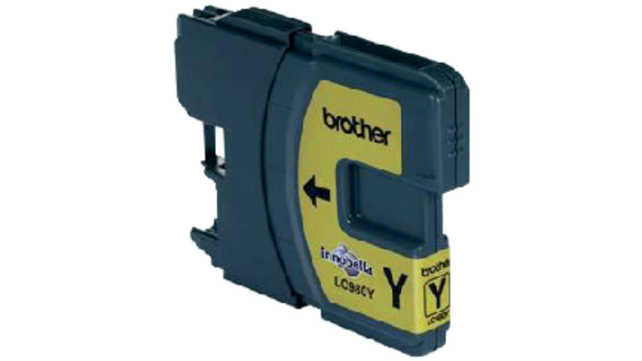Inktcartridge Brother LC-980Y geel