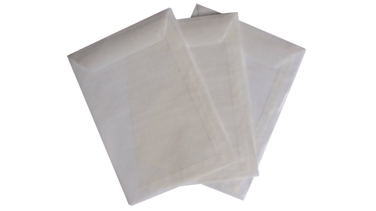 Envelop Quantore loonzak 65x105 50gr pergamijn 1000 stuks