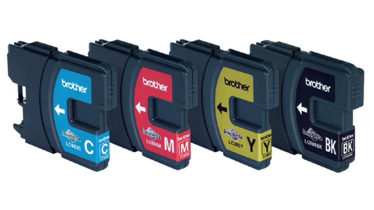 Inktcartridge Brother LC-980VALBP zwart + 3 kleuren