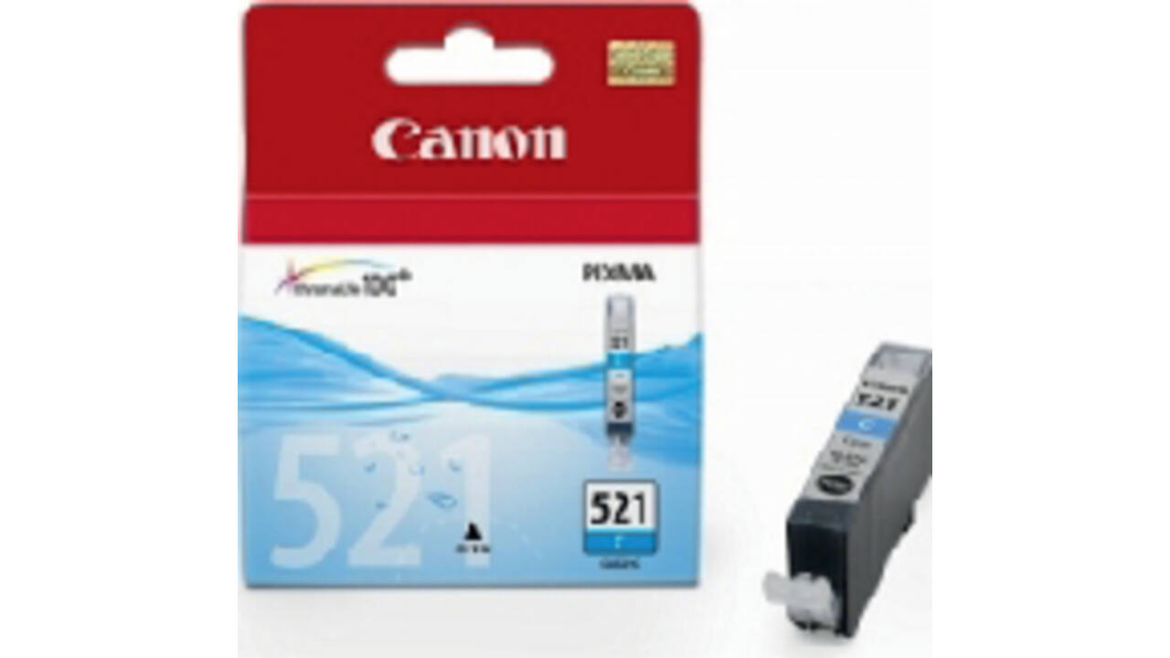 Inktcartridge Canon CLI-521 blauw