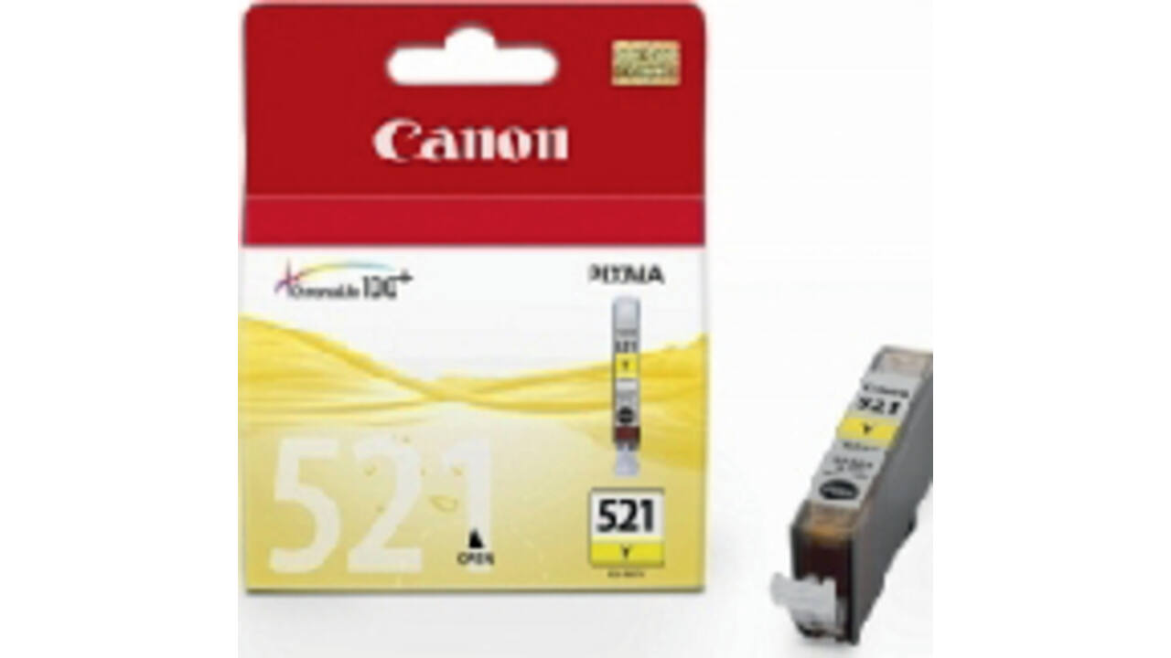 Inktcartridge Canon CLI-521 geel
