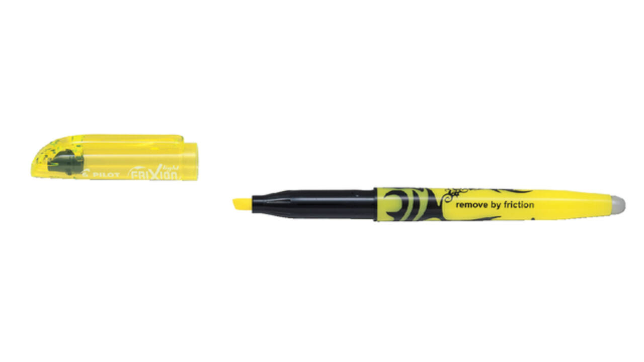 Markeerstift PILOT friXion lichtgeel
