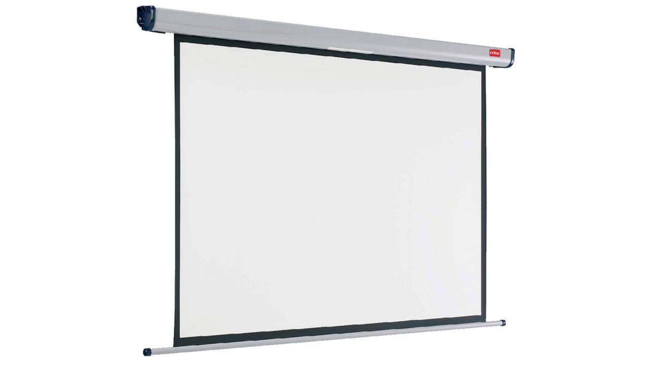 Projectiescherm Nobo wandmodel 240x180cm elektrisch