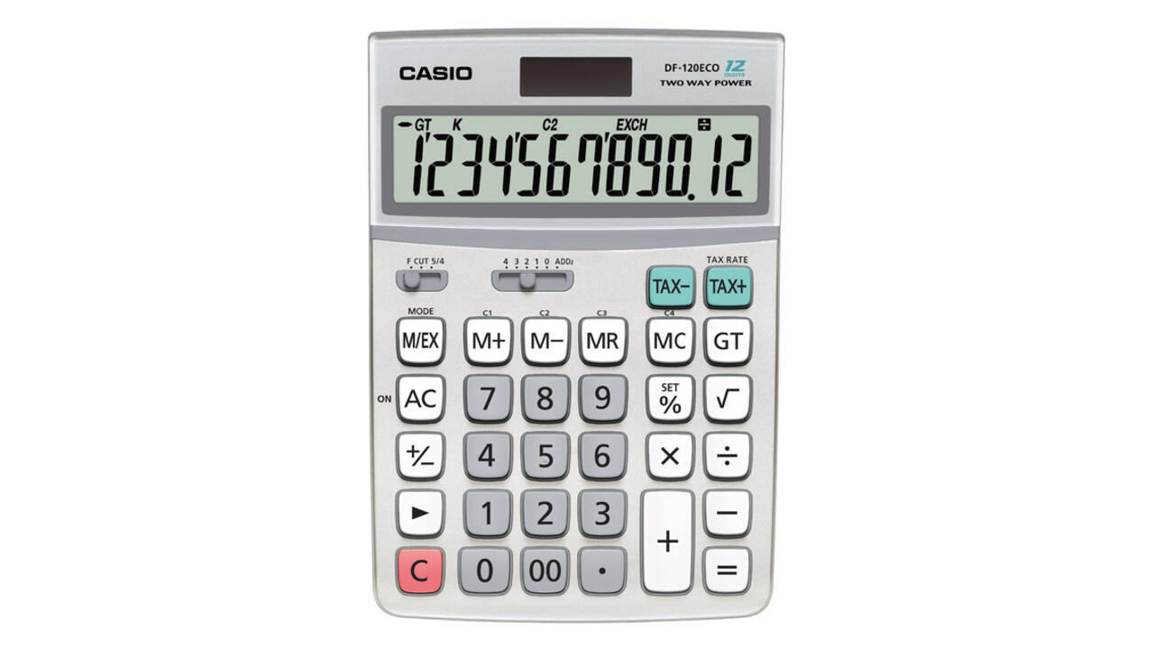 Rekenmachine Casio DF-120ECO