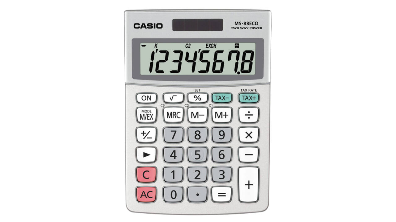 Rekenmachine Casio MS-88ECO