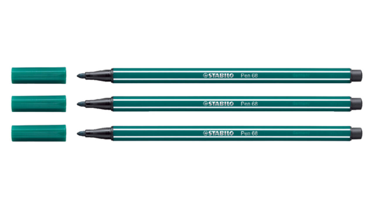 Viltstift STABILO Pen 68/53 medium turquoisegroen