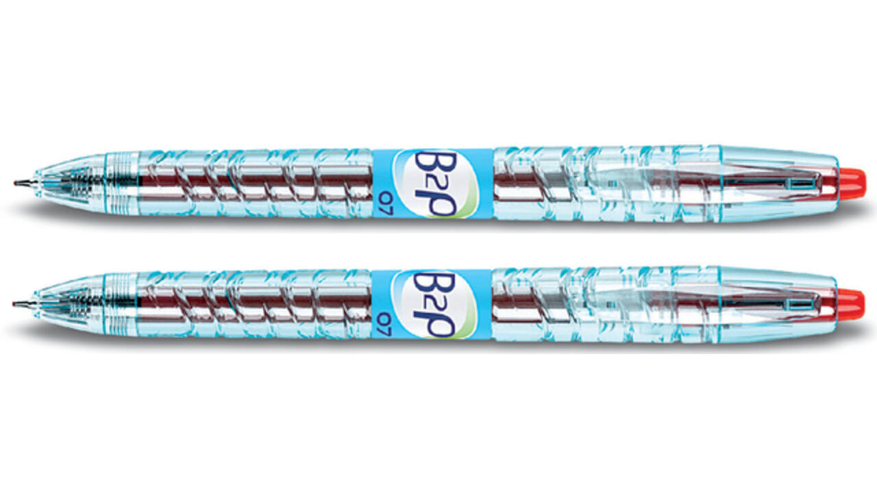 Gelschrijver PILOT Begreen B2P medium rood
