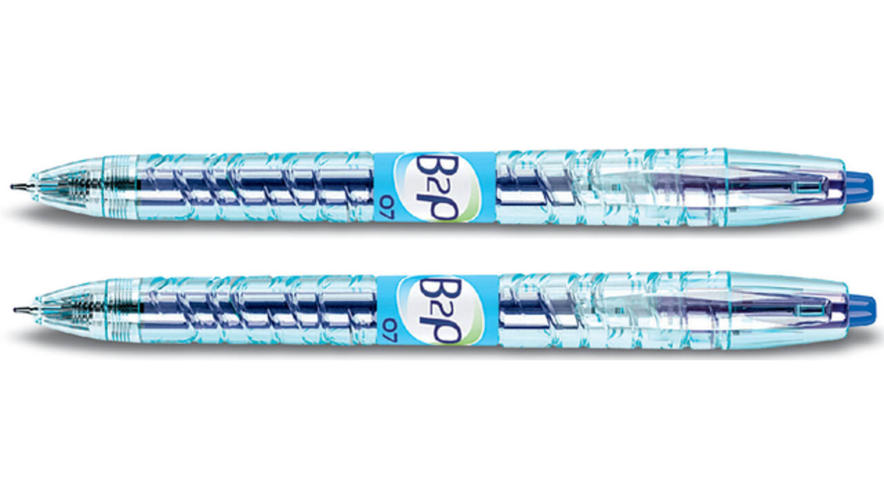Gelschrijver PILOT Begreen B2P M blauw